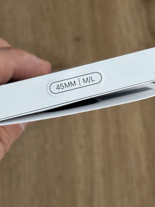 Ремінець для Apple Watch 9 рожевий НОВИЙ ОРИГІНАЛ Розмір M/L 45 мм