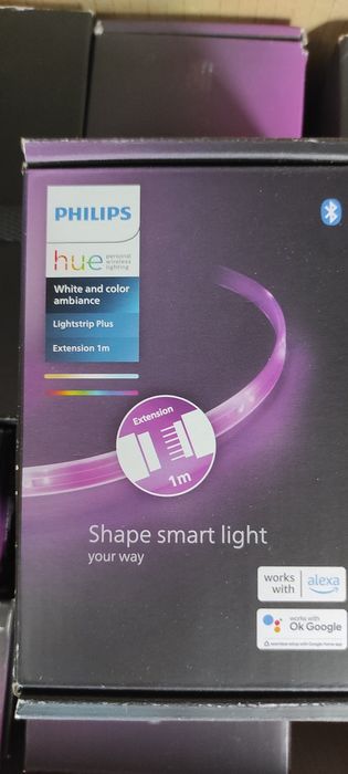 HUE Bridge + Lightstrips Plus extension 1mt +  Lightstrips Plus 2mt