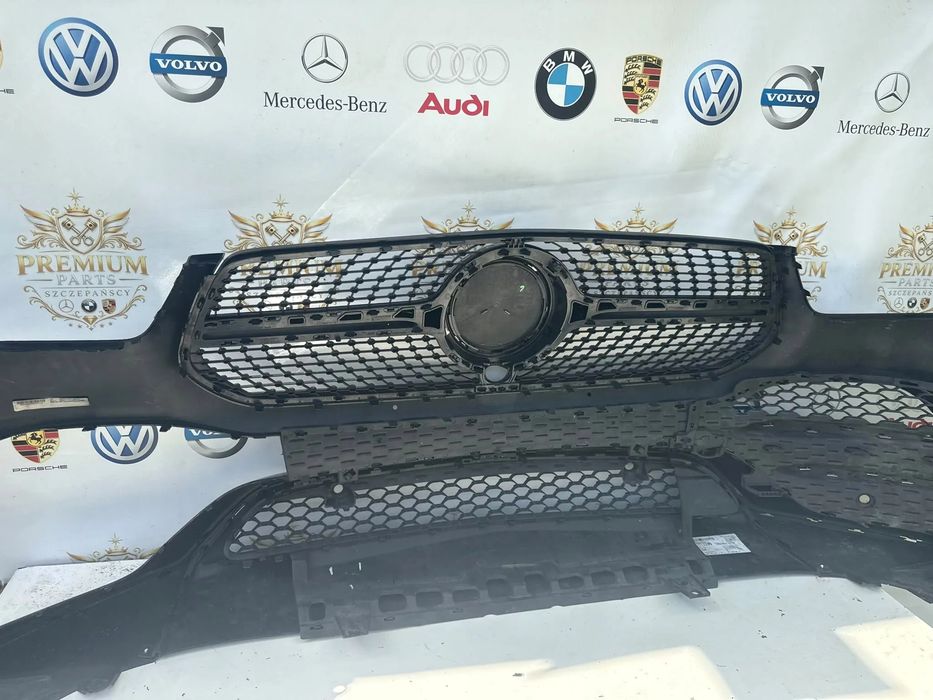 Ładny Mercedes W167 A176 GLE AMG Zderzak Przedni Przod Grill Atrapa Kratki