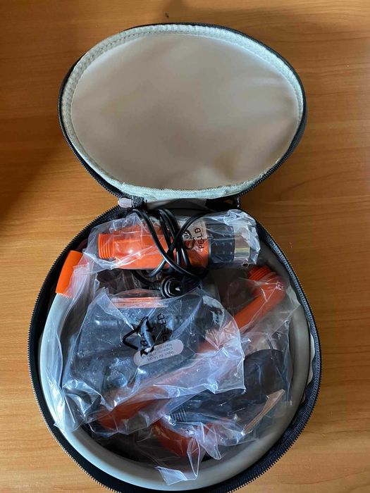 KESSER® Prysznic kempingowy, pompka, 2x akumulator 2200mAh, kabel USB