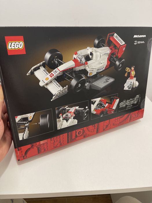 Lego 10330, McLaren MP4/4 & Ayrton Senna, 693 деталі. Айртон  Сенна