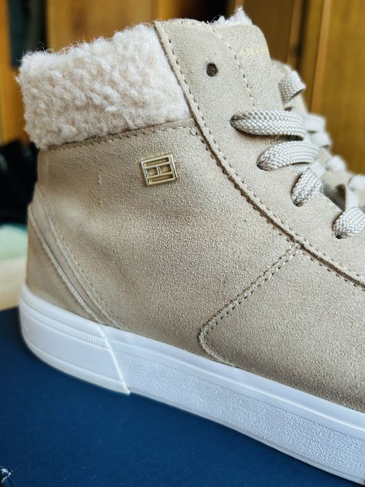 Кеди жіночі зимові замшеві Tommy Hilfiger 39 розмір