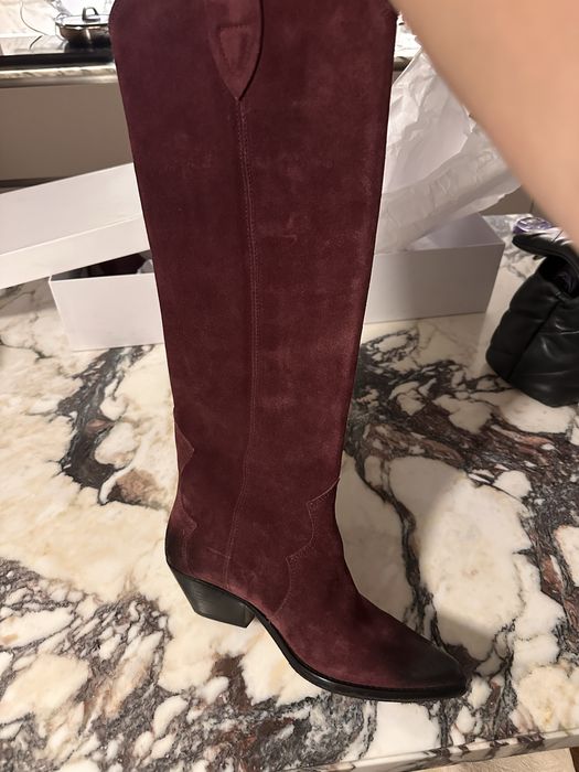 Isabel Marant замшеві чоботи