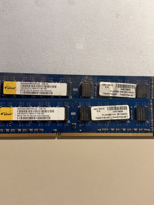 Kości RAM DDR3
