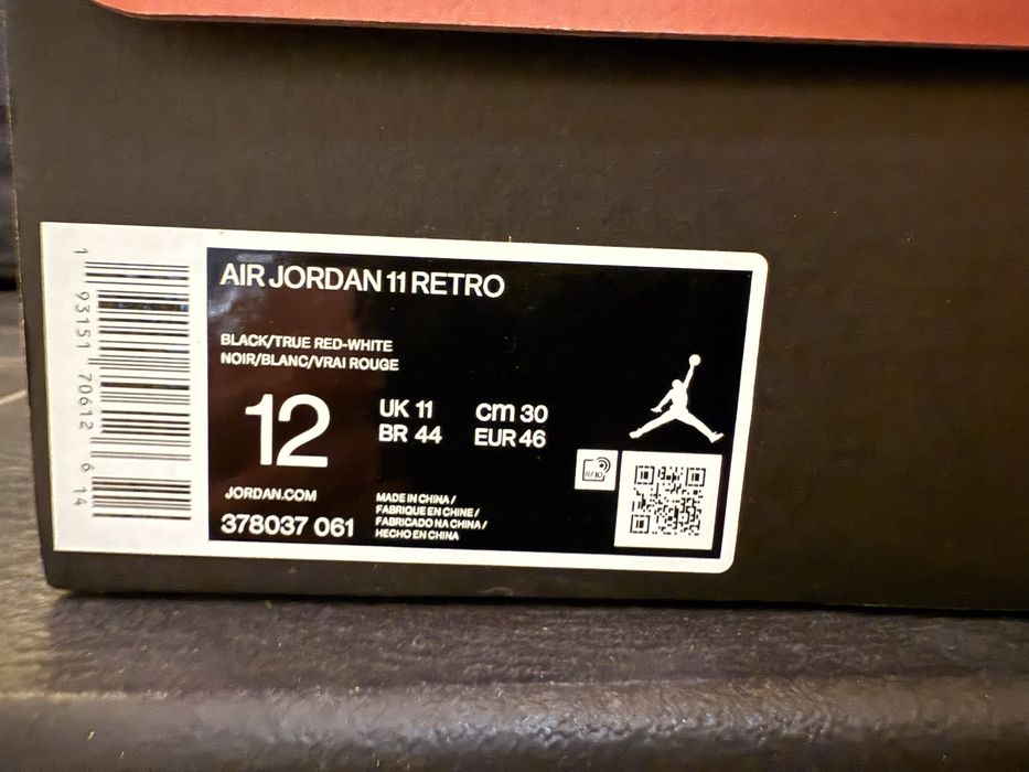 Jordan 11 Bred 2019