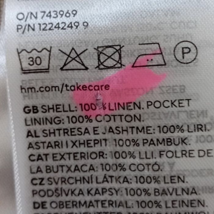 Брюки женские, широкие р 40 H& M