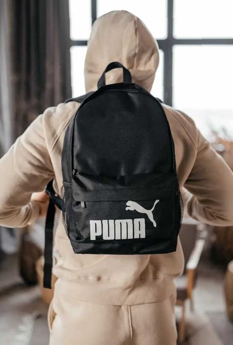 Чорний рюкзак Puma - міцний, легкий, зручний для міста та подорожей