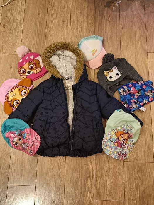 Mega paka ubrań 122/128 dziewczynka