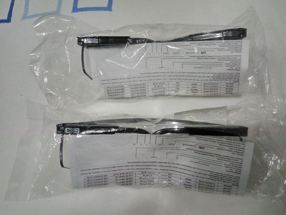 Прозрачные, Противоударные  рабочие защитные очки CXS ROY. Чехия.