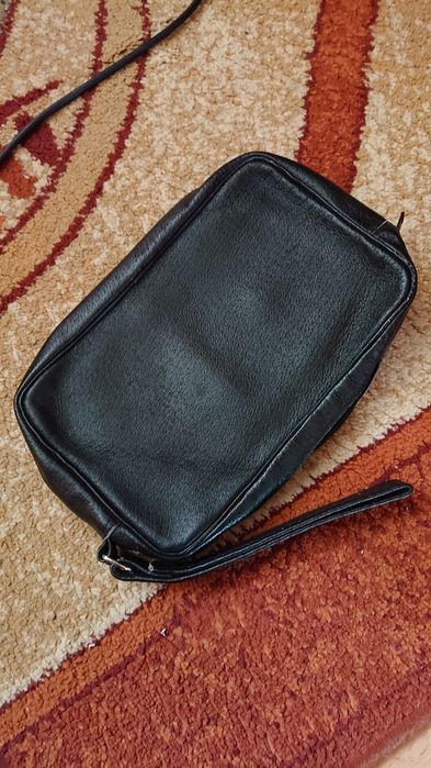 Saszetka torba skórzana skóra naturalna