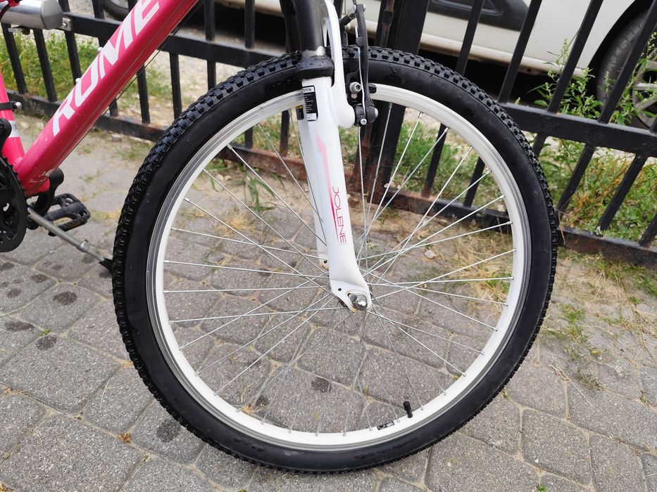 Rower Romet Jolene 24 cali Różowy