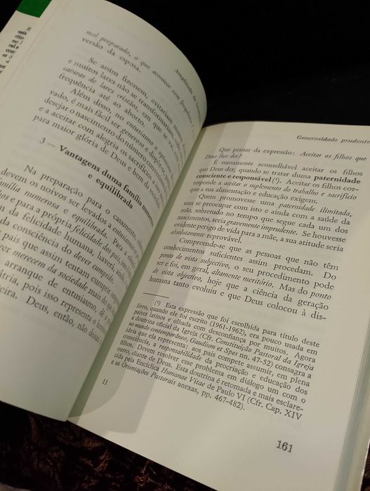 Paternidade consciente e responsável - J. A. da Silva Soares