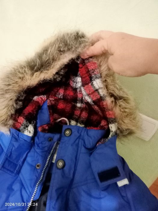 Куртка зимова для хлопчика 128 см. Lenne.