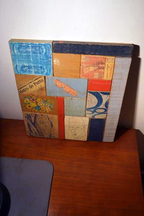 Quadro Montagem Madeiras