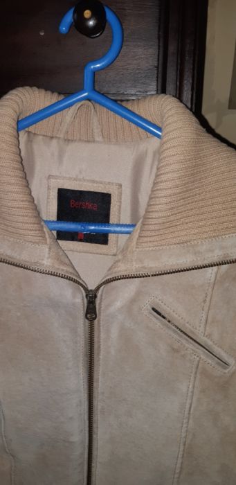 Casaco bege Bershka