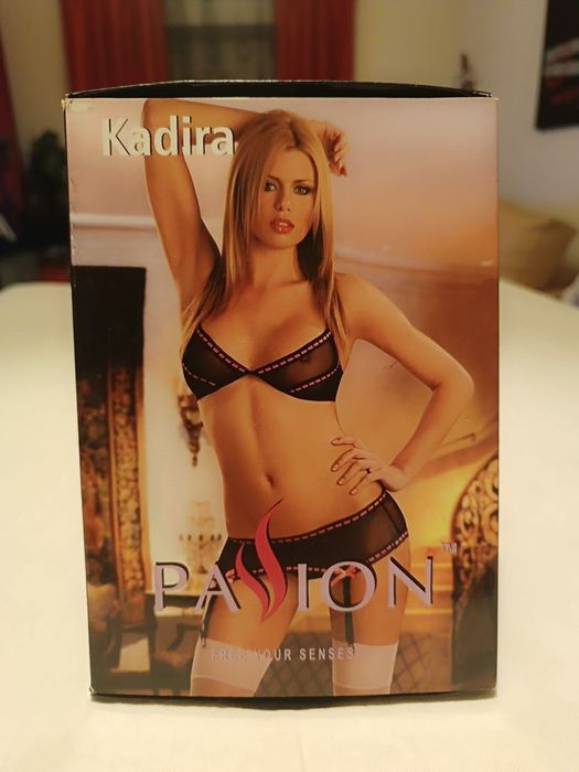 Conjunto Lingerie. Soutien, Calcinha e Ligueiro. S/M