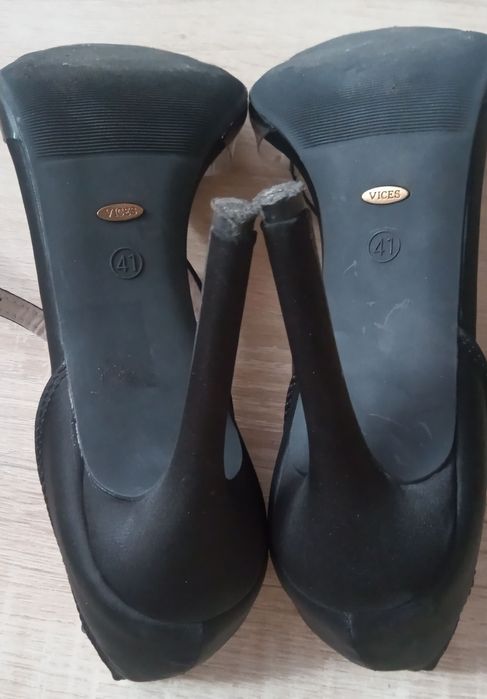 Buty damskie sandały wysoki obcas szpilka rozmiar 41