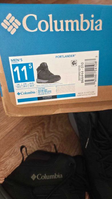 Черевики чоловічі Columbia BM6944-010 ботинки коламбия