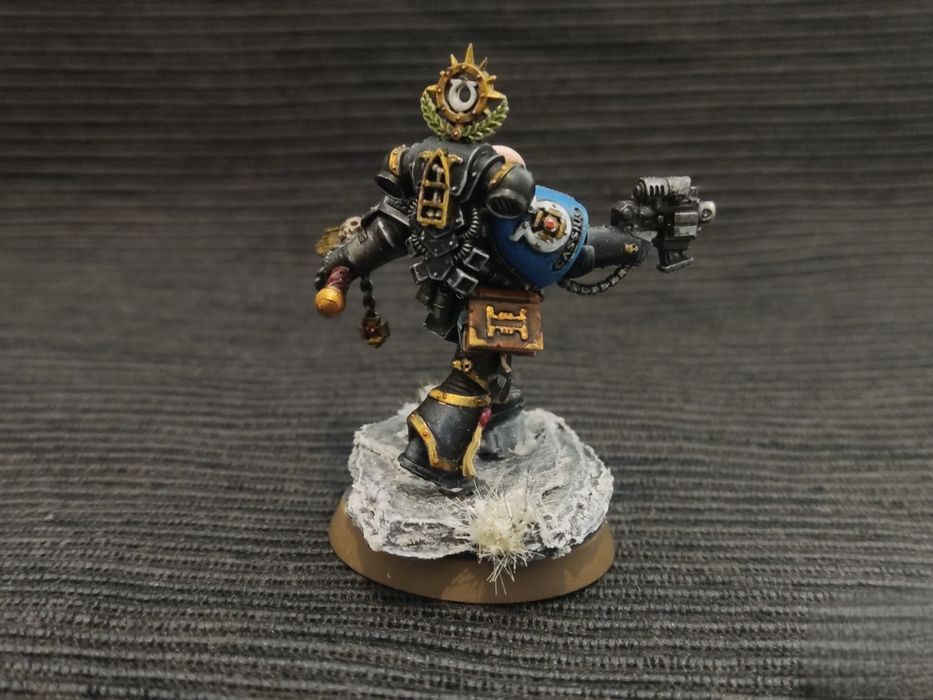 Ortan Cassius. Chaplain Ultramarines. Deathwatch kill team. Tabletop
