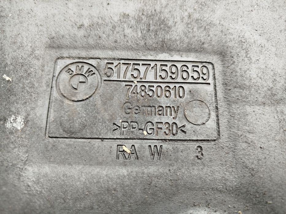 Osłona silnika dolna BMW E61