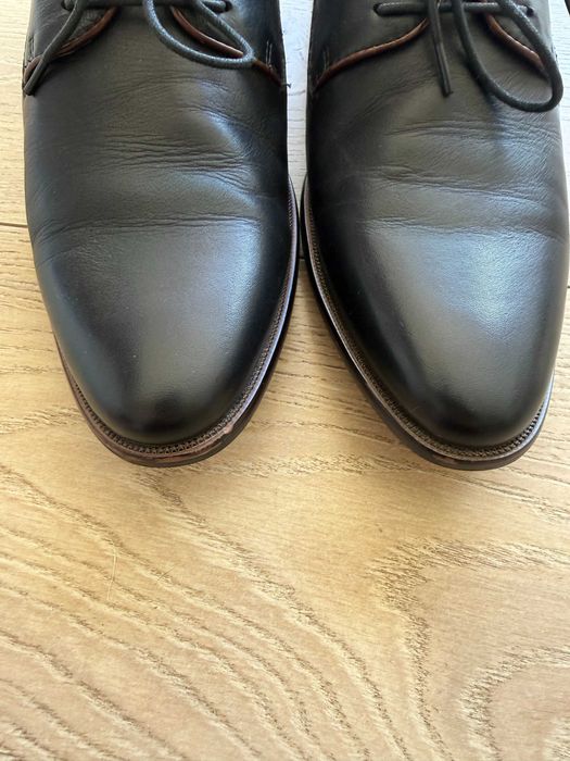 Męskie skórzane buty wizytowe rozm. 39 (26 cm)