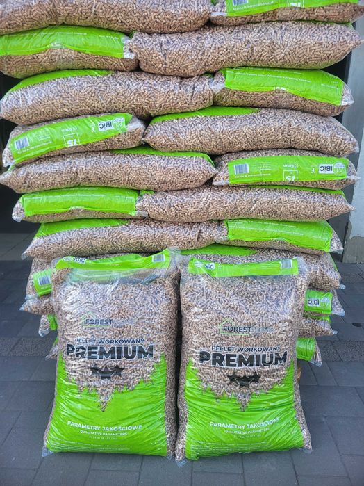 Pellet PREMIUM Bukowy Polski certyfikat IBIC  100% Polski dostawa HDS