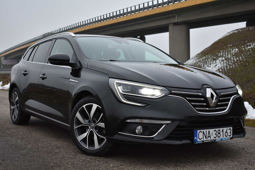 BEZWYPADKOWE Renault MEGANE 2017r BOSE Full LED Kamera Ambiente