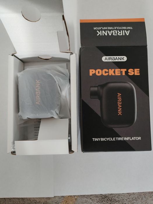 Pompka Cycplus AS100 POCKET SE AIRBANK Mini Pompka Rowerowa Akumulator USB-C