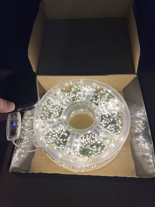 Гірлянда Мішура Гирлянда роса мішура