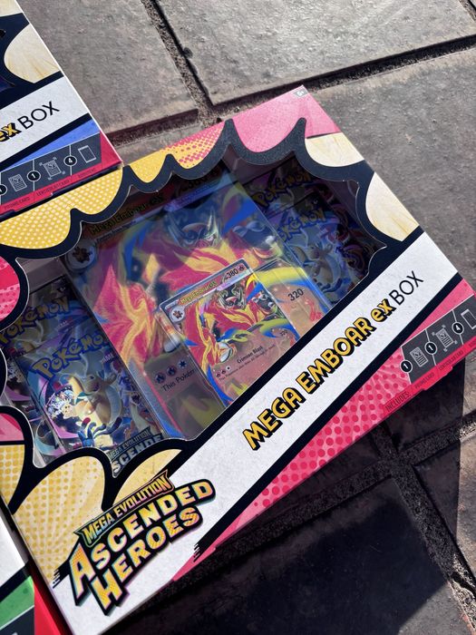 Ascended Heroes- Conjunto 3 ex boxes