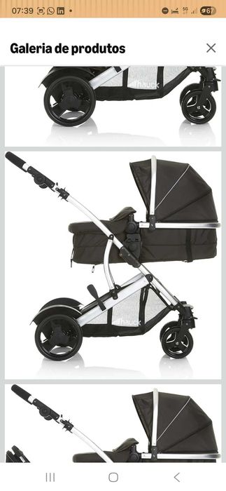 Carro bebe duplo