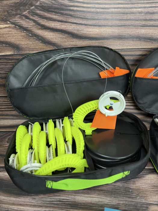 Жерлиця оснащенна зимова набір 10 шт + Ящик зимовий BRIZ