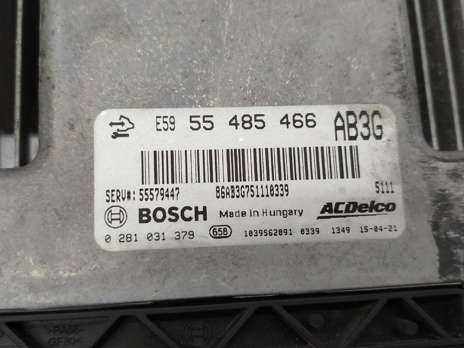 Centralina de Motor - OPEL ASTRA J Caixa/Hatchback (P10) | 09 - 15