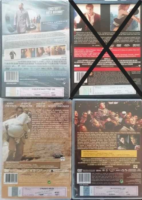 Pack 3 filmes DVD Originais - Apenas 4€