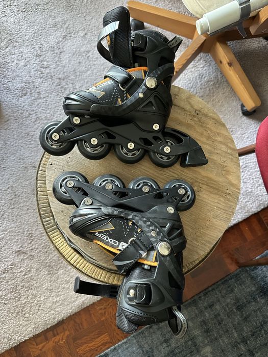 Patins em Linha Oxer Ajustáveis 30–33 | Muito Bom Estado