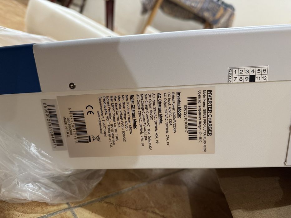 Продам. Інвертор. Гібридний.6.2. Кіловата VOLT