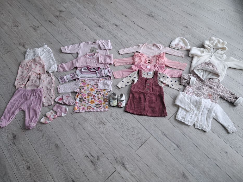 Лот пакет для дівчинки на весну 3- 6 міс
