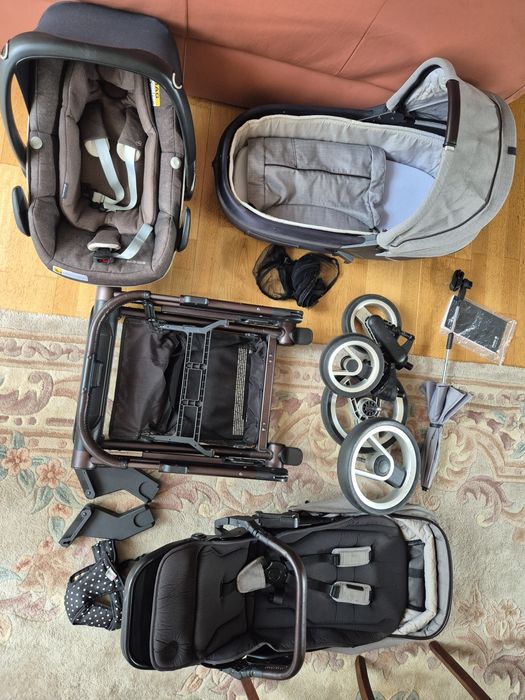 Wózek MUTSY i2 3w1 gondola spacerówka fotelik