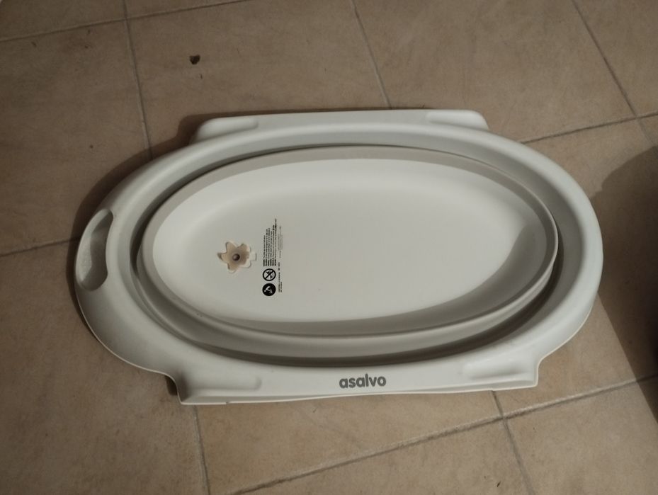 Banheira bebé dobrável