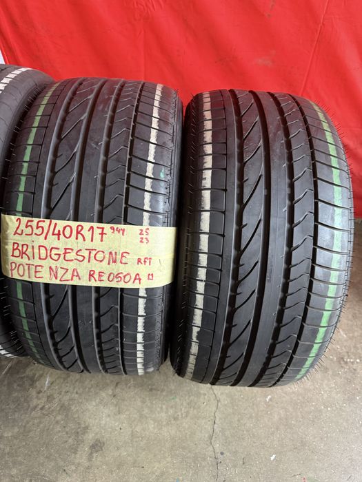 Pneus RFT 225/45/17 + 255/40/17 Continental + Bridgestone Impecaveis