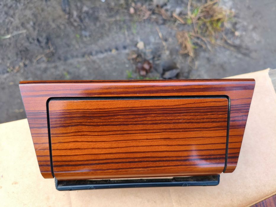 Drewno zebrano panel lewarka popielniczka panel nawiewu Mercedes w124