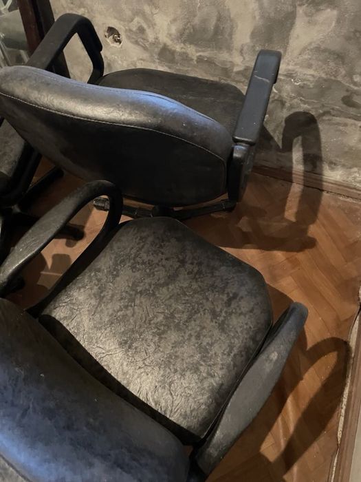 6 Cadeiras de cabeleireiro como novas