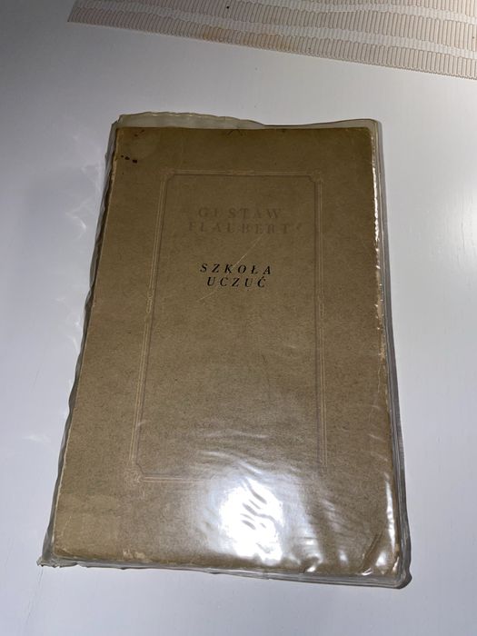 Gustaw Flaubert Szkoła uczuć 1956 wydanie 2