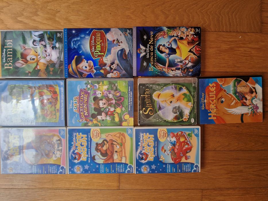 DVD's Infantis - Música, Filmes, Disney