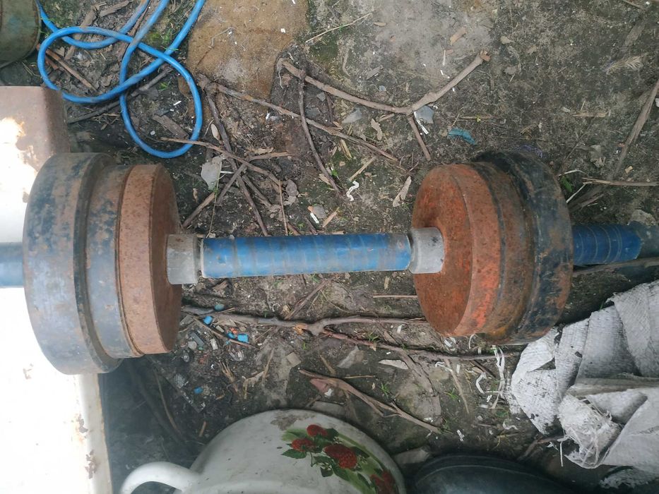 гантели металл пара 16кг