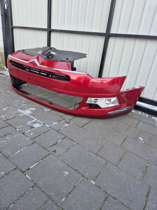 Zderzak przód przedni Citroen C5 III rok 10 Kod lak KJCD spryski pdcx4