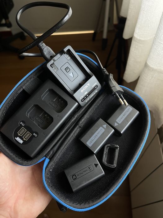 Sony a6400 com 3 lentes