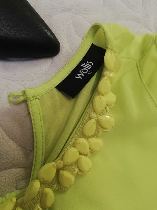 Limonkowa bluzka rozm. M