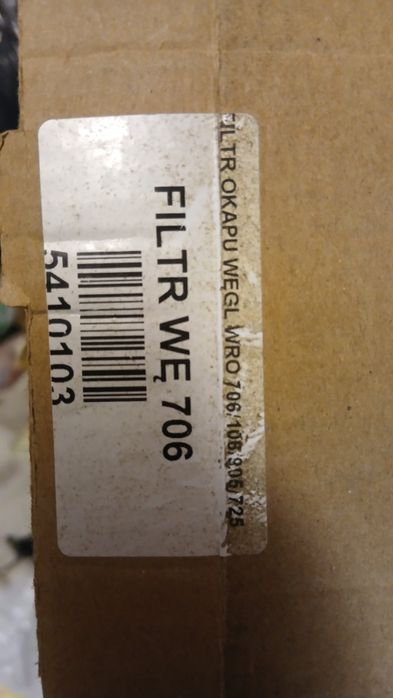 Filtr węglowy WRO 706 wrozamet Mastercook