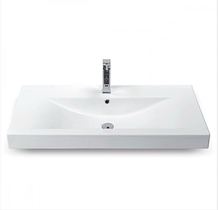 Новая прямоугольная керамическая настенная раковина